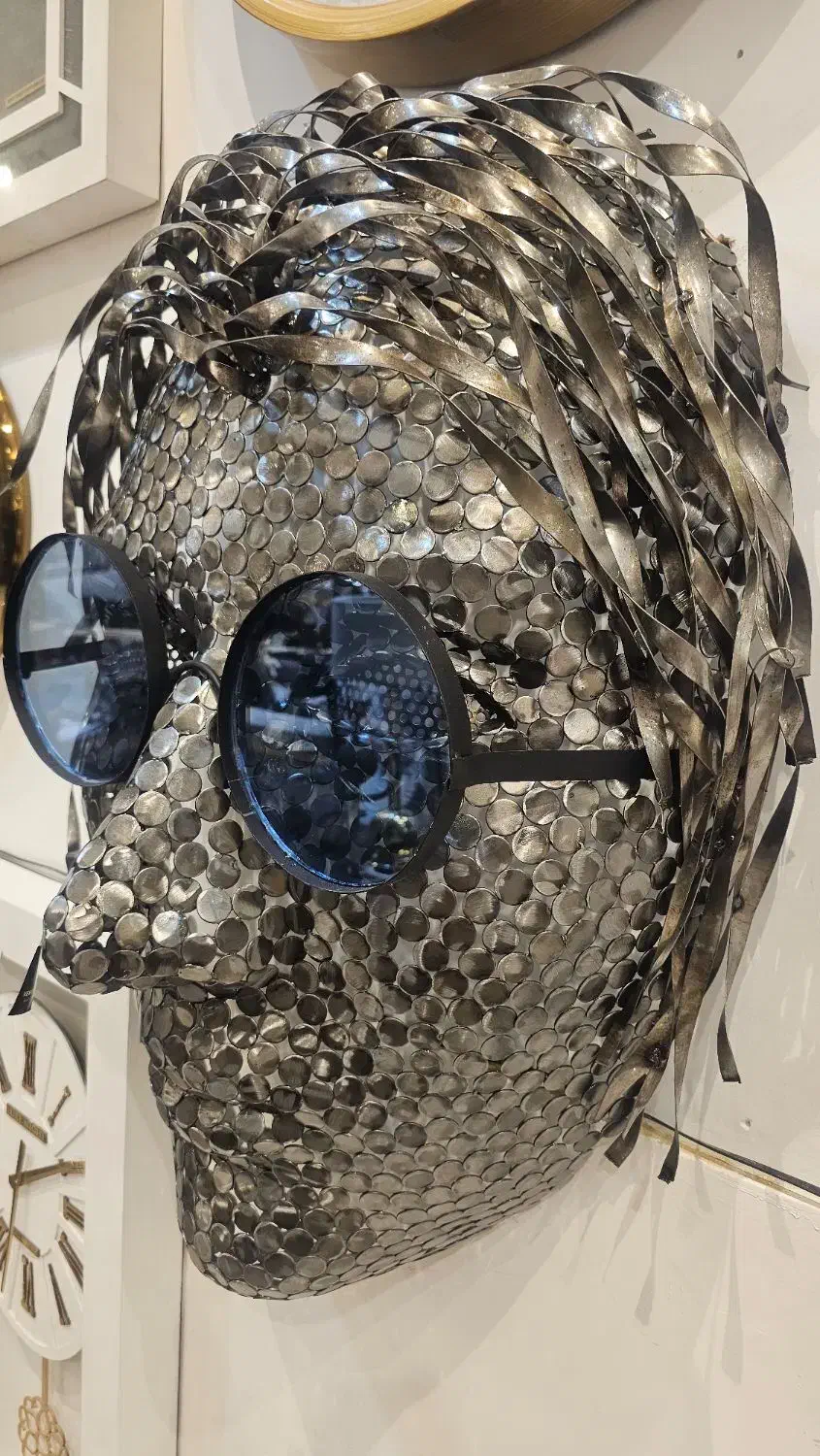 مجسمه دیوار کوب فلزی خاص|مجسمه، تندیس، ماکت|مشهد, توس (بلوار توس)|دیوار