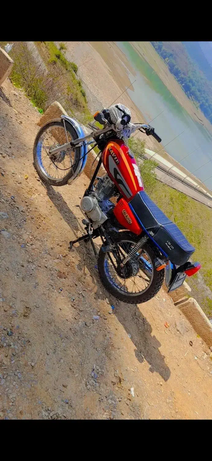 موتور|موتورسیکلت|مزرعه کتول, |دیوار