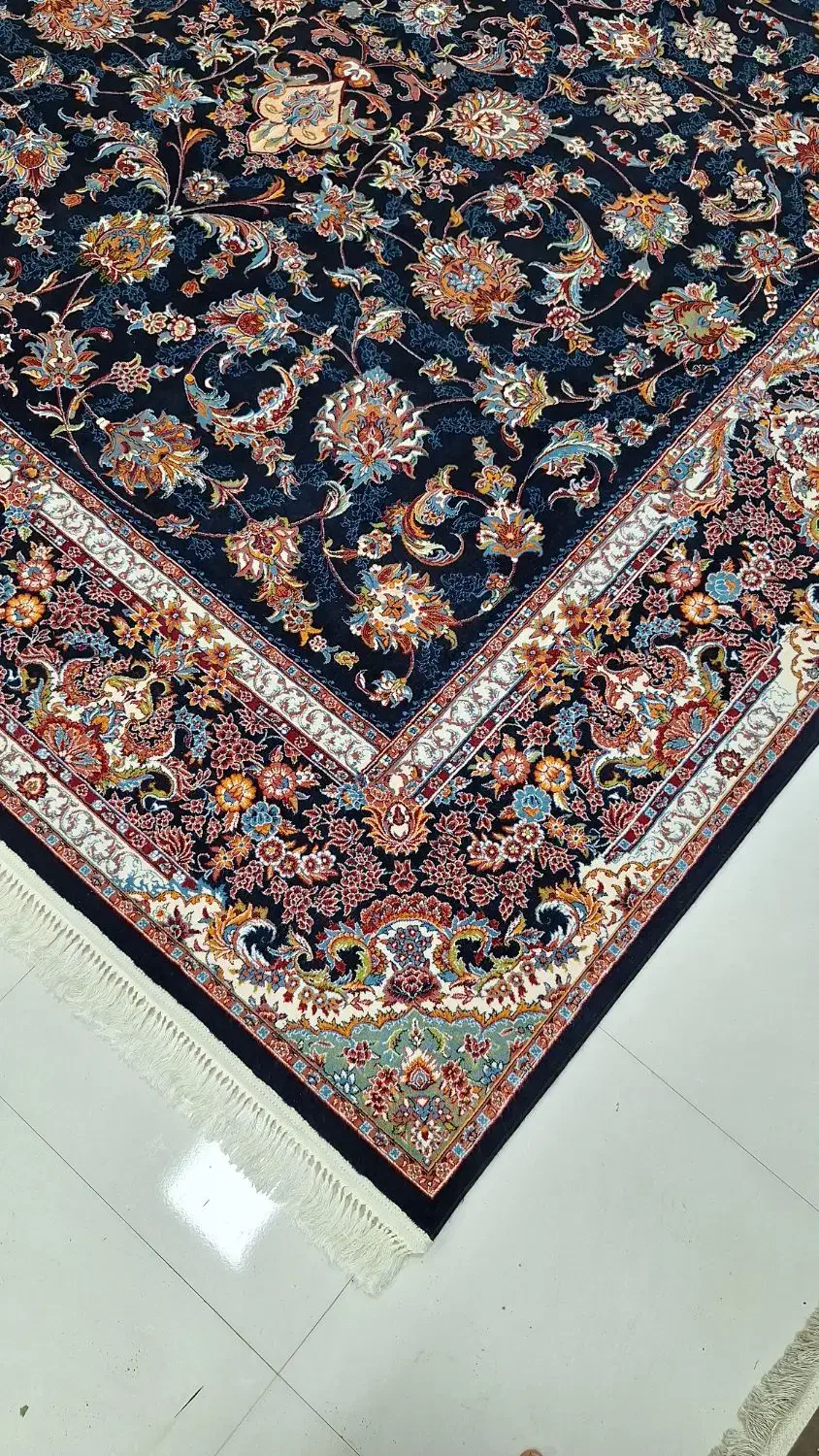 دو تخته فرش12متری طرح افشان 700شانه|فرش|ایلام, |دیوار