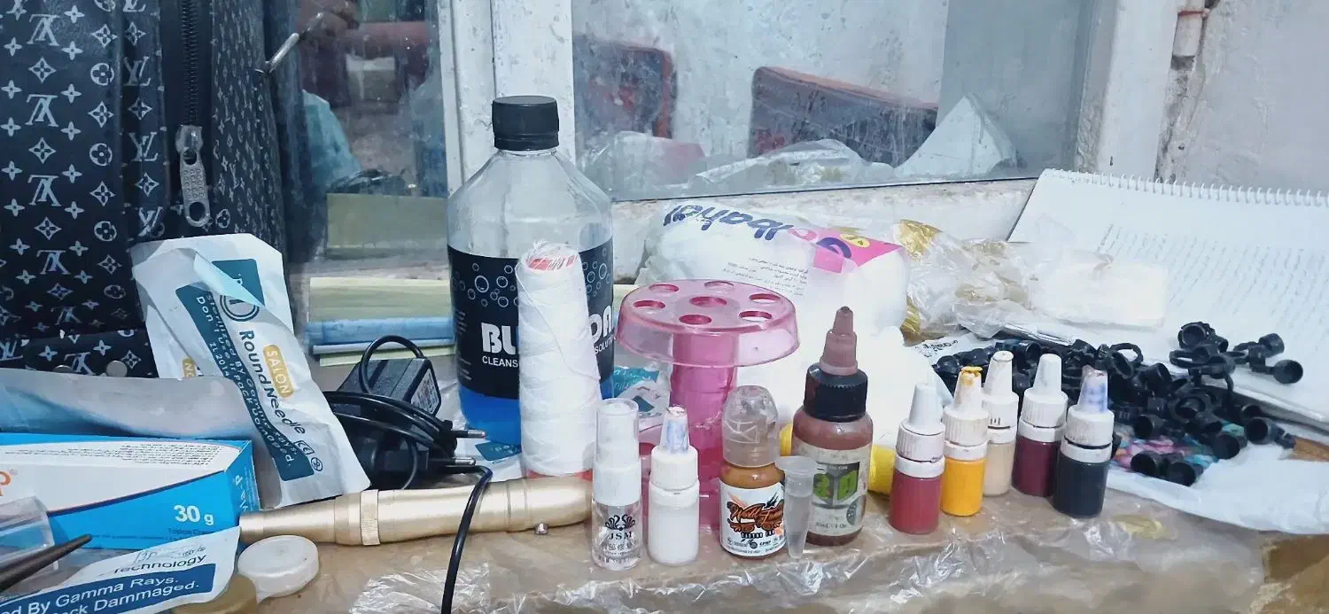 فروش کلیه لوازم تتوودستگاه|آرایشی، بهداشتی، درمانی|کازرون, |دیوار