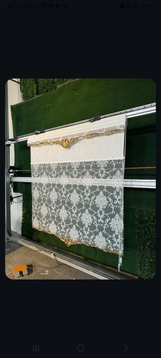 پرده با تخفیفات عالی با شرایط چکی بدون سود|پرده، رانر، رومیزی|بانه, |دیوار