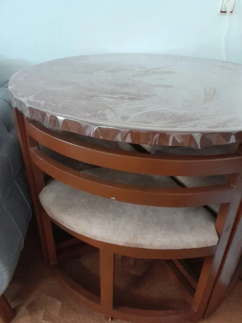 میز ناهار خوری|میز و صندلی غذاخوری|املش, |دیوار