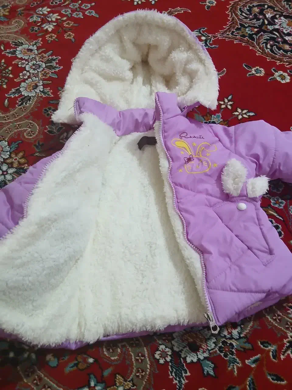 کاپشن دخترانه نو نو|کفش و لباس بچه|دورود, |دیوار