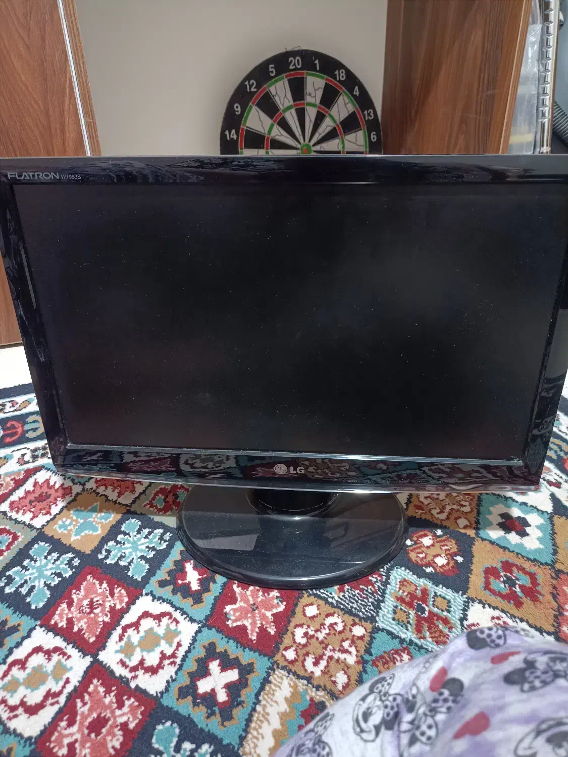 مانیتور LG FLATRON W1953S|قطعات و لوازم جانبی رایانه|تهران, چوب تراش|دیوار