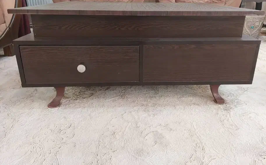 میز اصلی + ۳ میز عسلی + میز تلویزیون|میز تلویزیون|شهریار, شهرک شاهد|دیوار