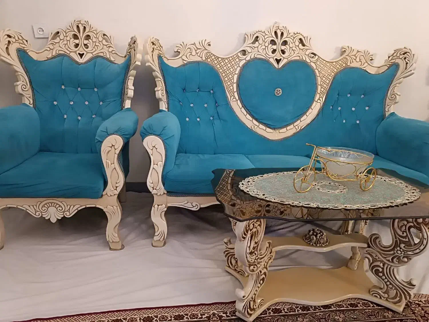 7 نفره|مبلمان خانگی و میز عسلی|تهران, قصر فیروزه ۲|دیوار