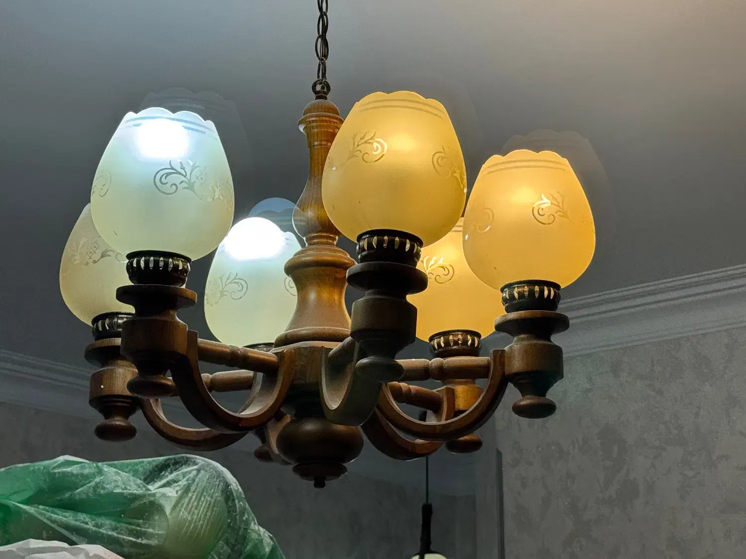 لوستر چوبی|لوستر و چراغ آویز|تهران, توحید|دیوار