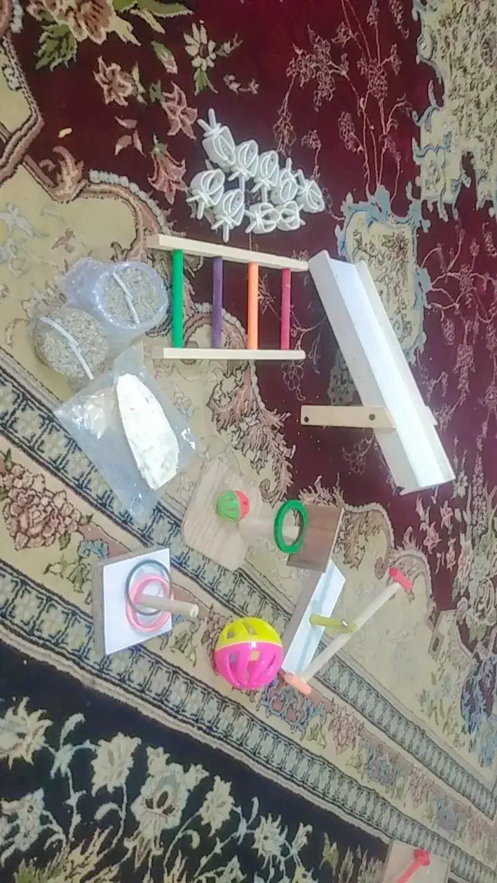 وسایل قفس و وسایل بازی نو|لوازم جانبی حیوانات|ایرانشهر, |دیوار