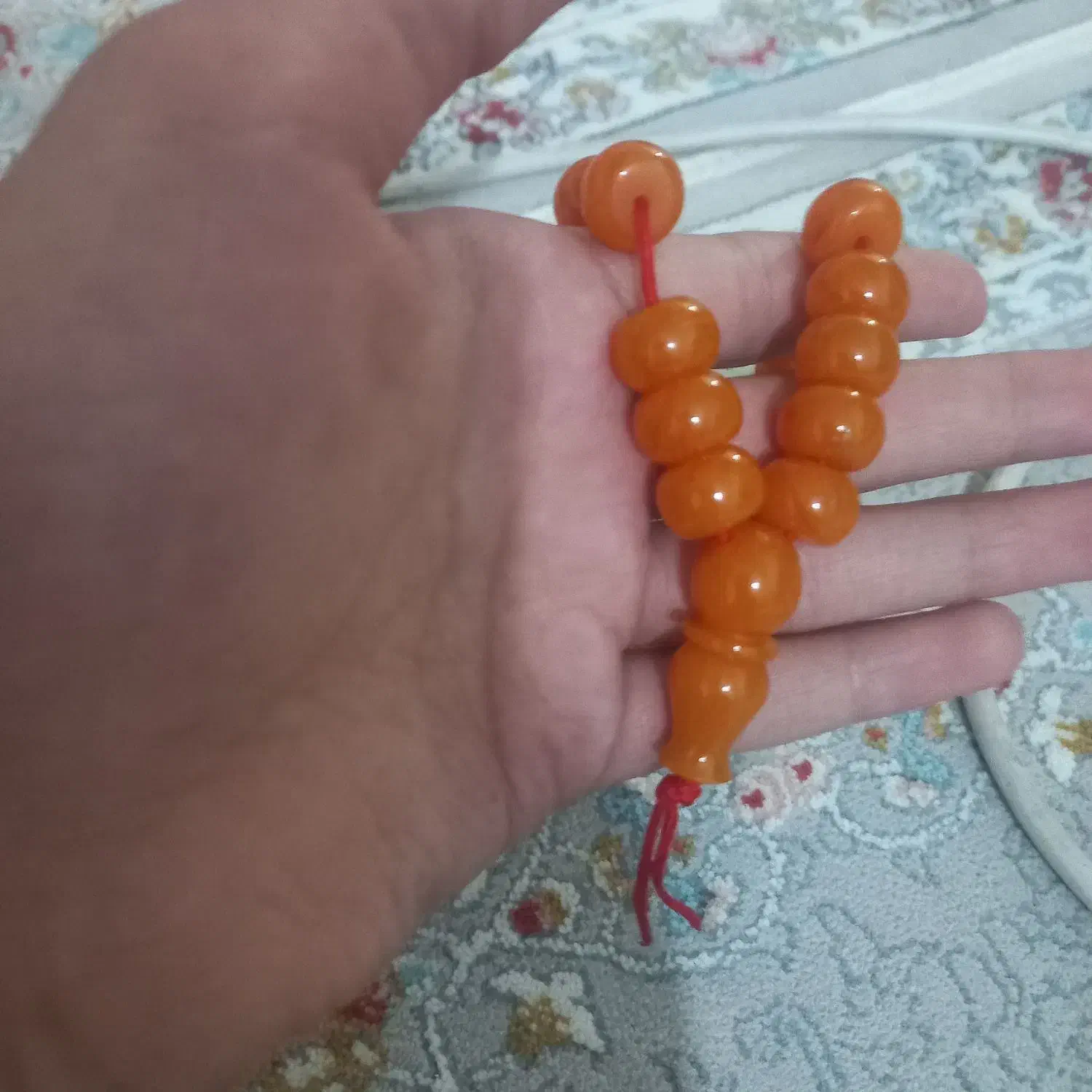 تسبیح کهربا|کلکسیون اشیاء عتیقه|نقده, |دیوار