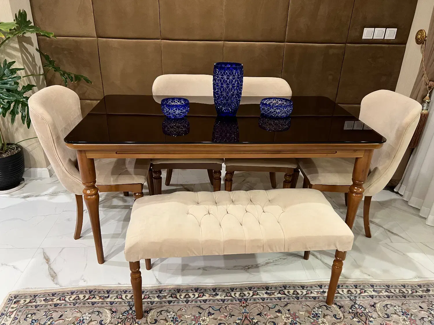 میز نهار خوری|میز و صندلی غذاخوری|کرج, عظیمیه|دیوار