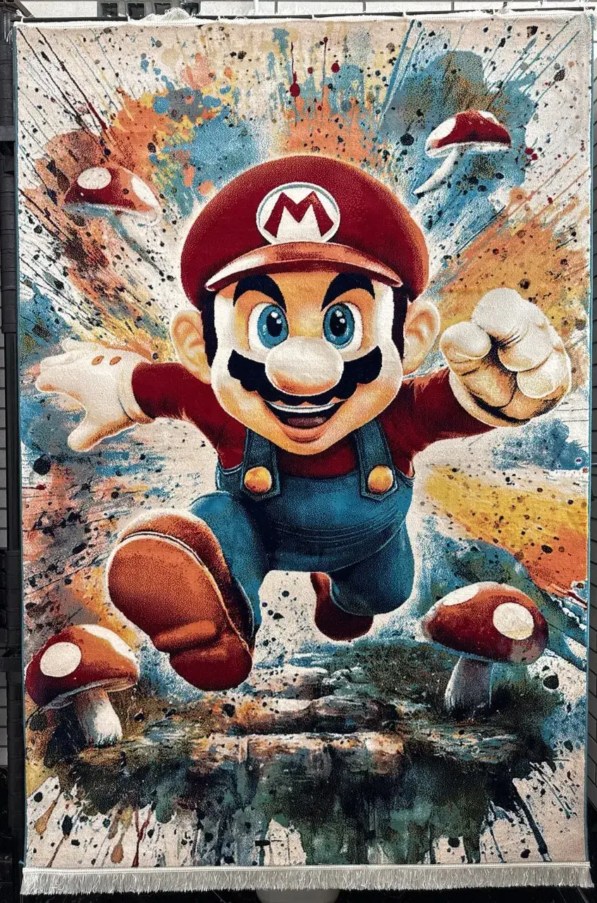 قالیچه عروسکی پسرانه نگارین|فرش|مشهد, امیر|دیوار