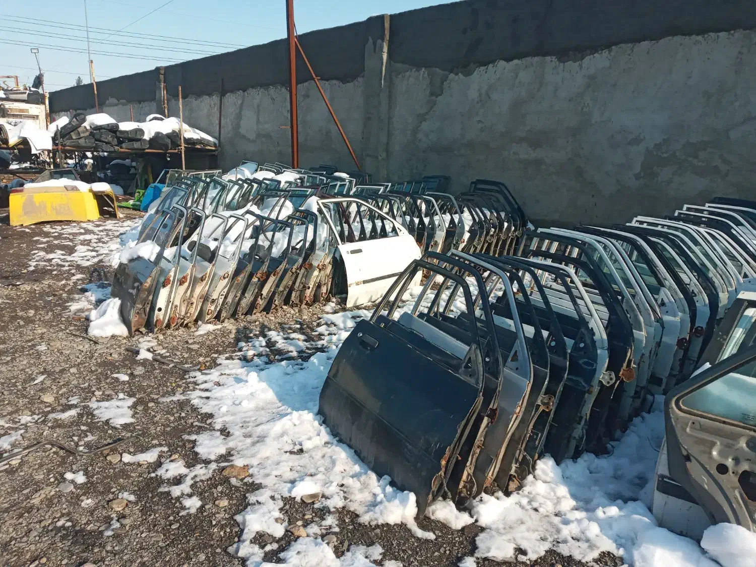 درب استوک پراید پژوکلی وتکی|قطعات یدکی و لوازم جانبی|مشهد, پورسینا|دیوار