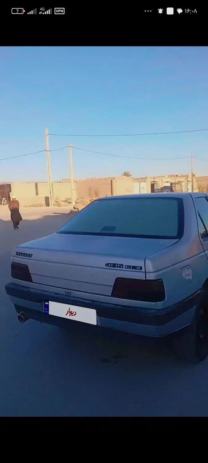 پژو 405 بی رنگ|خودرو سواری و وانت|سراوان, |دیوار