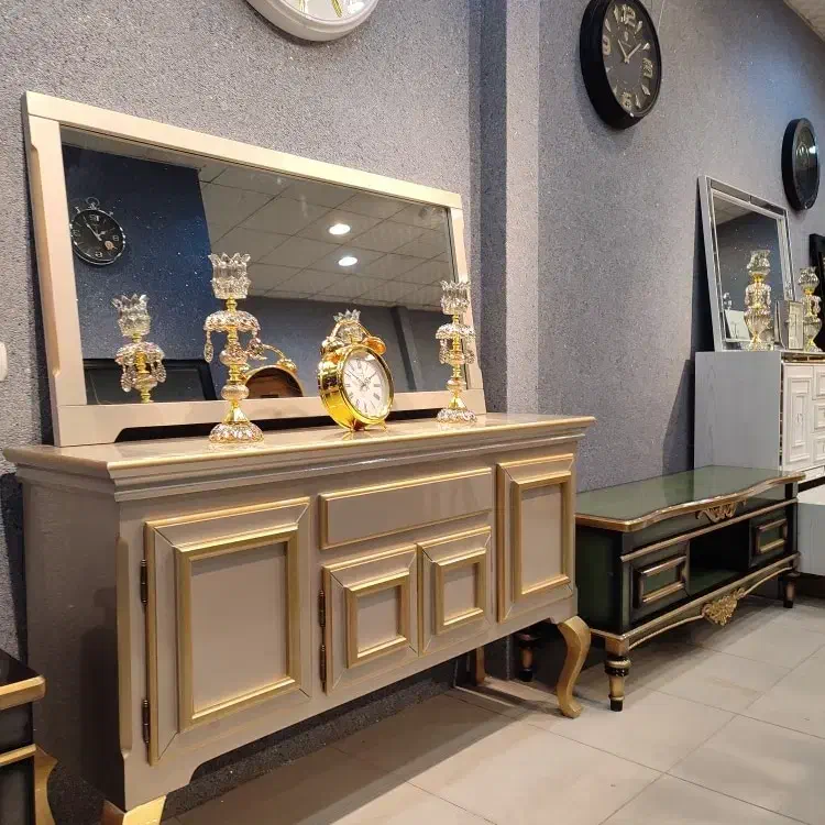 تولیدآیینه کنسول ومیزال سی دی|بوفه، ویترین، کنسول|شاندیز, |دیوار