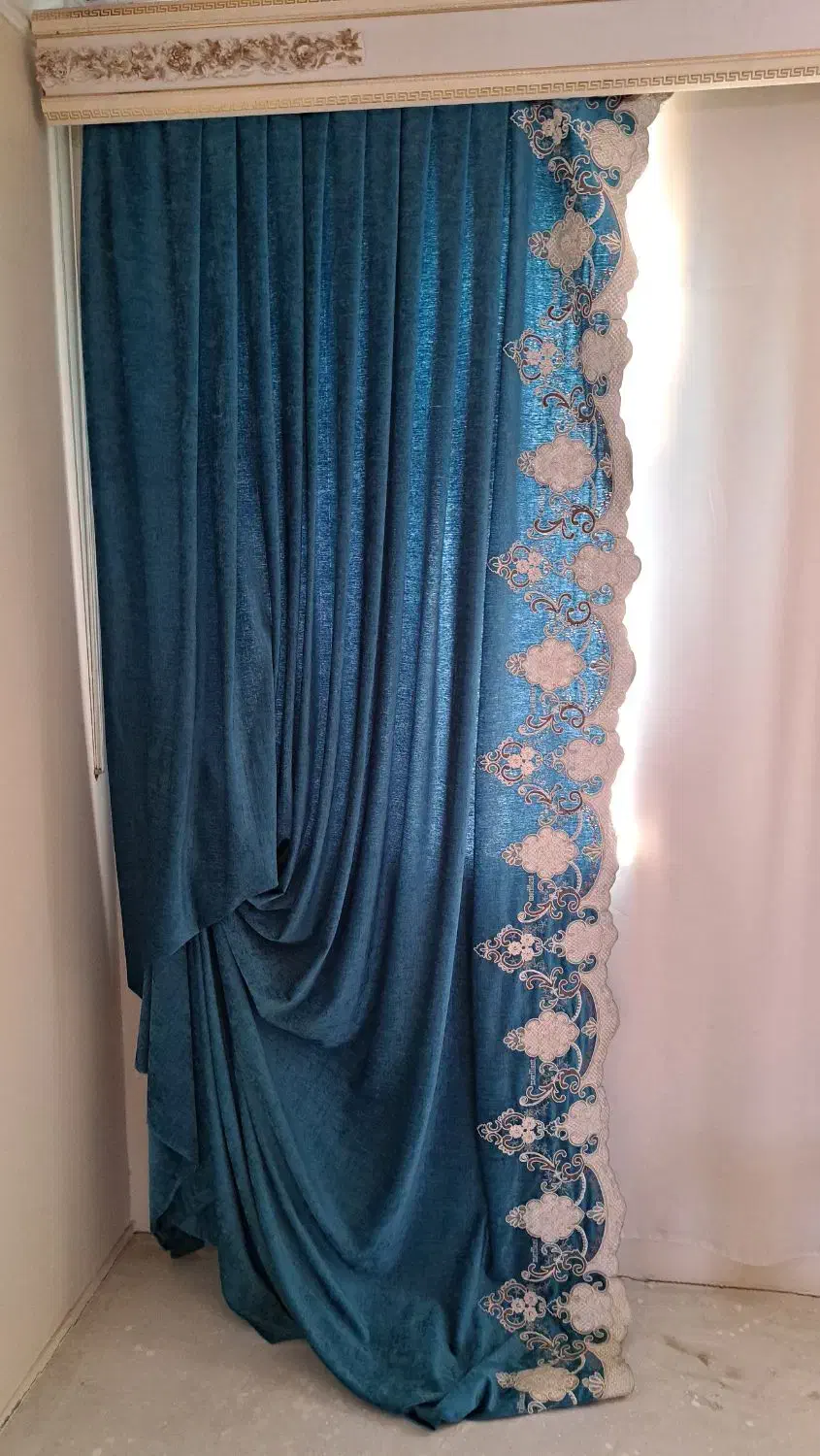 پرده توری|پرده، رانر، رومیزی|کبودرآهنگ, |دیوار