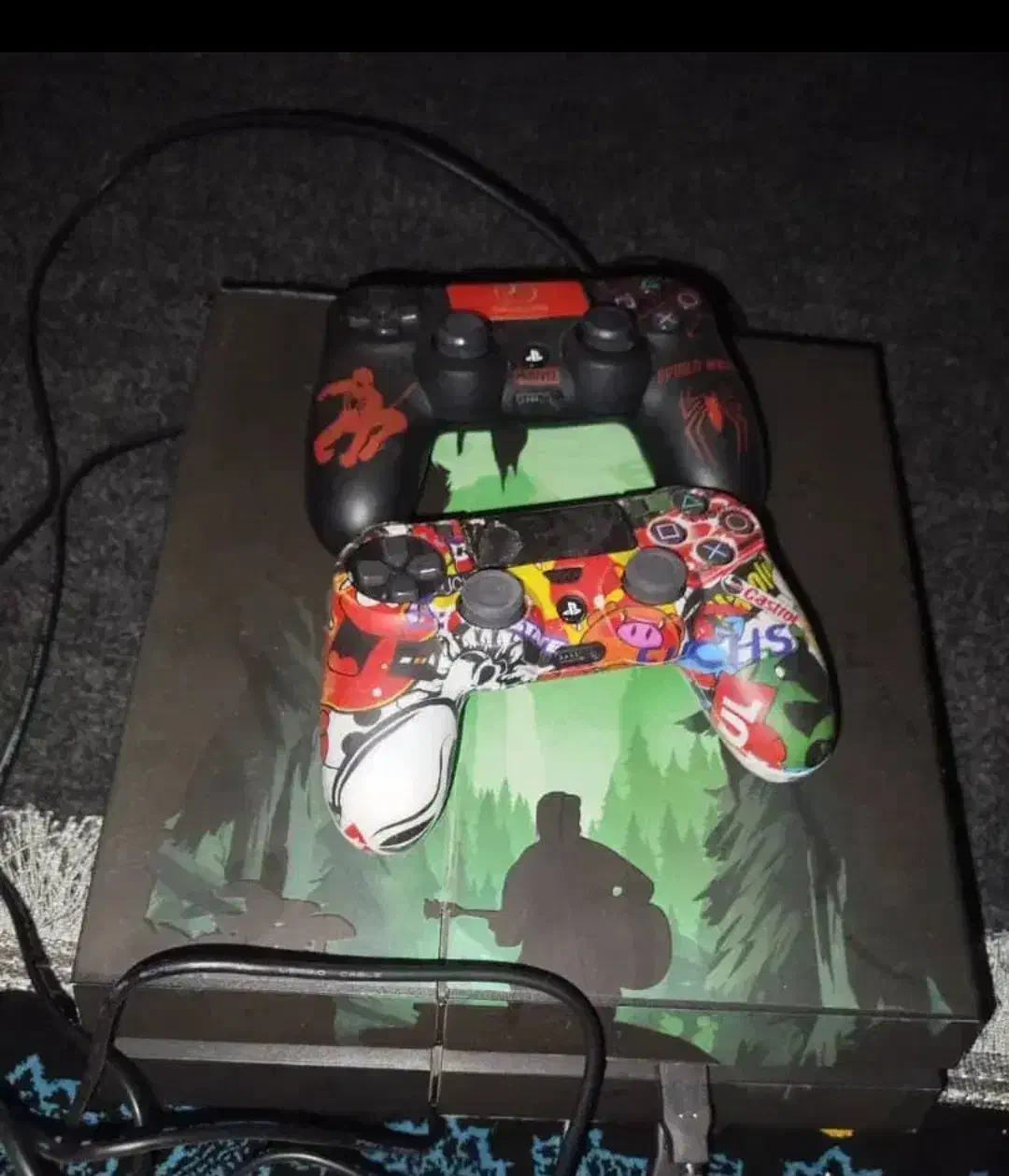 پلی 4 فت با چندتا بازی و دو دسته اصلی و کیف مخصوص|کنسول، بازی ویدئویی و آنلاین|رامشیر, |دیوار