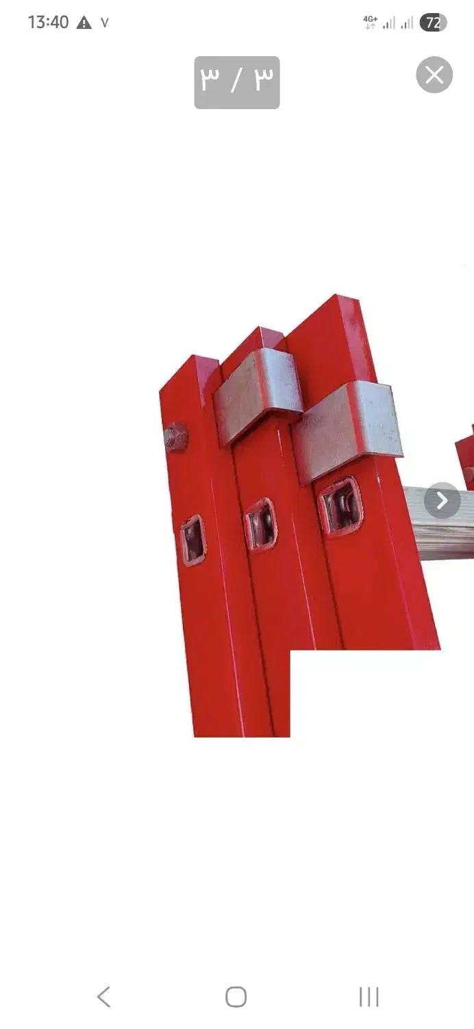 پله آلومینیومی سه کشویی ۹ متری|ابزارآلات|جم, |دیوار