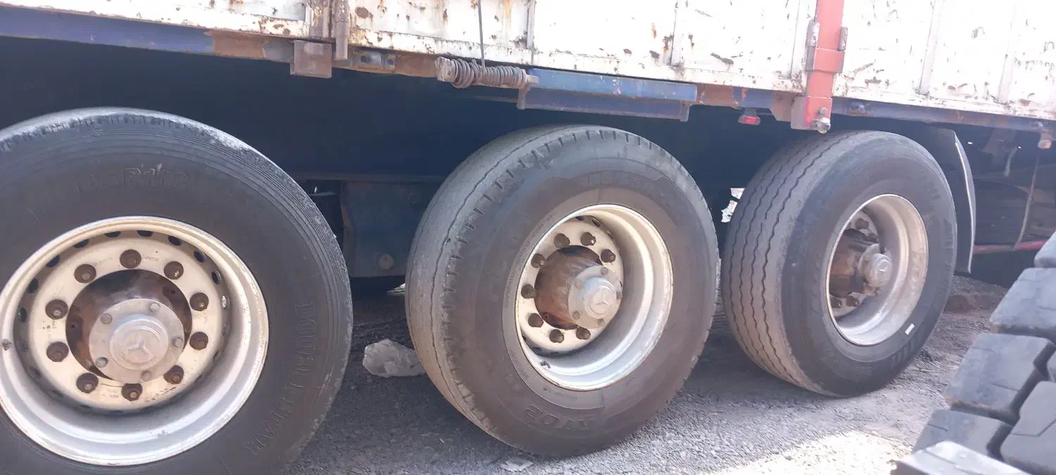 تریلی سه محور زیر بنزی وارداتی آلمانی|خودرو سنگین|صائین قلعه, |دیوار