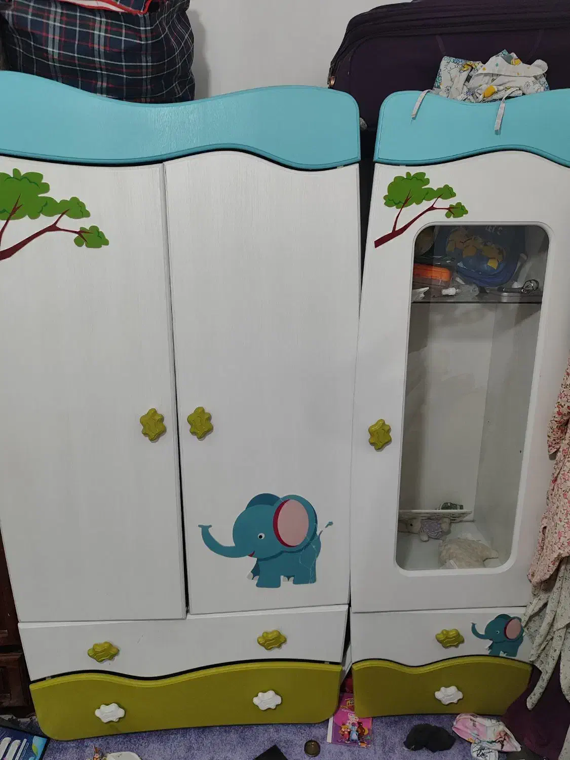 کمد بچه|اسباب و اثاث بچه|قمصر, |دیوار