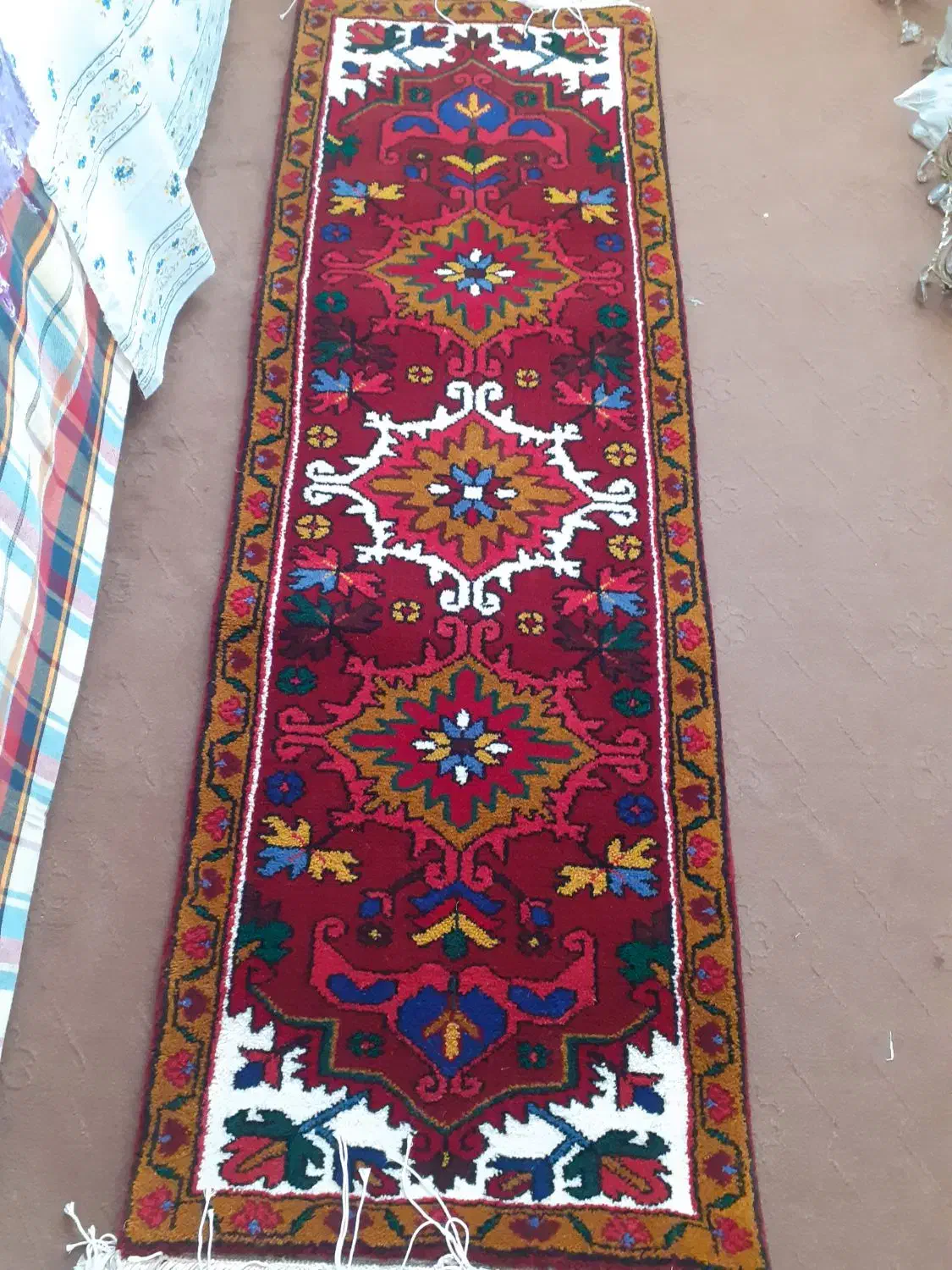 دو عدد فرش ۲متری تازه از دار افتاده|فرش|اهر, |دیوار