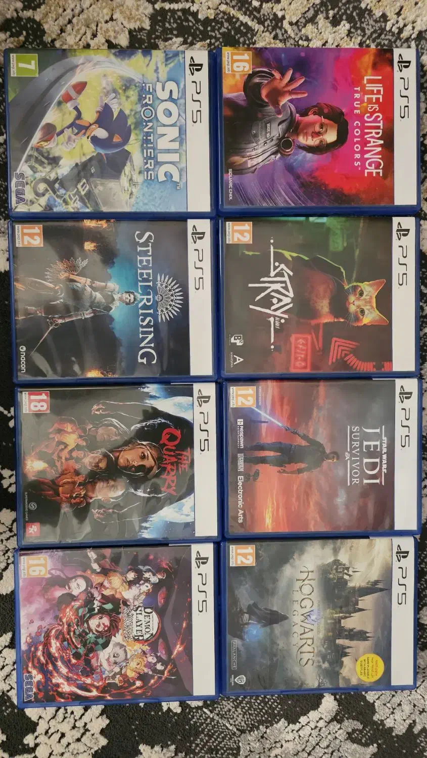 تعدادی بازی ps5 و ps4|کنسول، بازی ویدئویی و آنلاین|اسلام‌شهر, باغ فیض|دیوار