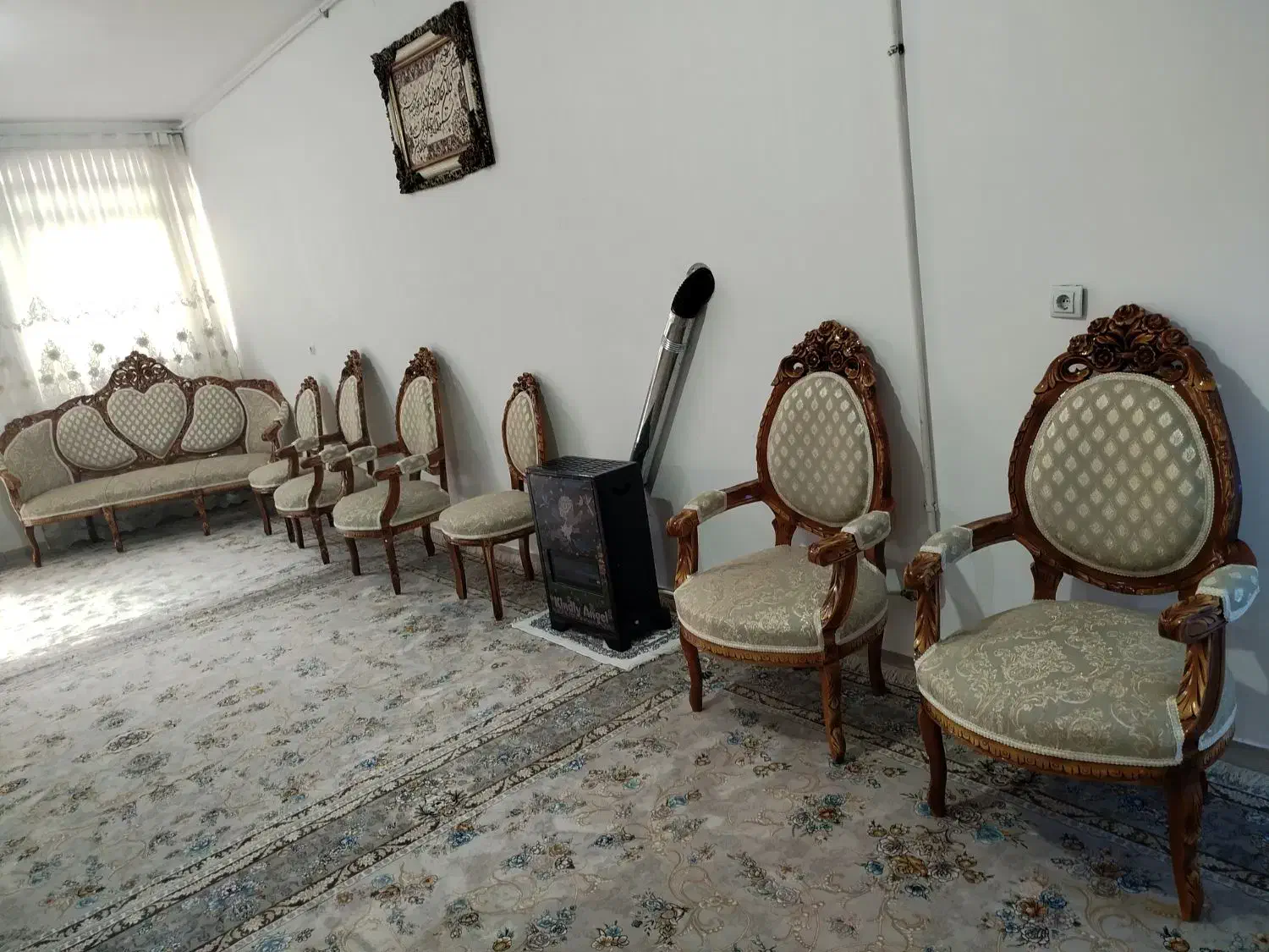 مبل سلطنتی|مبلمان خانگی و میز عسلی|خرمآباد, |دیوار