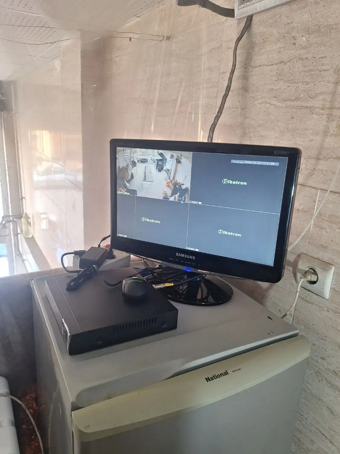 نصب دوربین مداربسته|دوربین مداربسته|ملایر, |دیوار