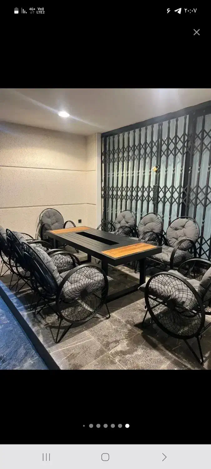 صندلی مبل طاووس تاب کلاسیک اتشدان|مبلمان خانگی و میز عسلی|محمدشهر, محمدشهر|دیوار