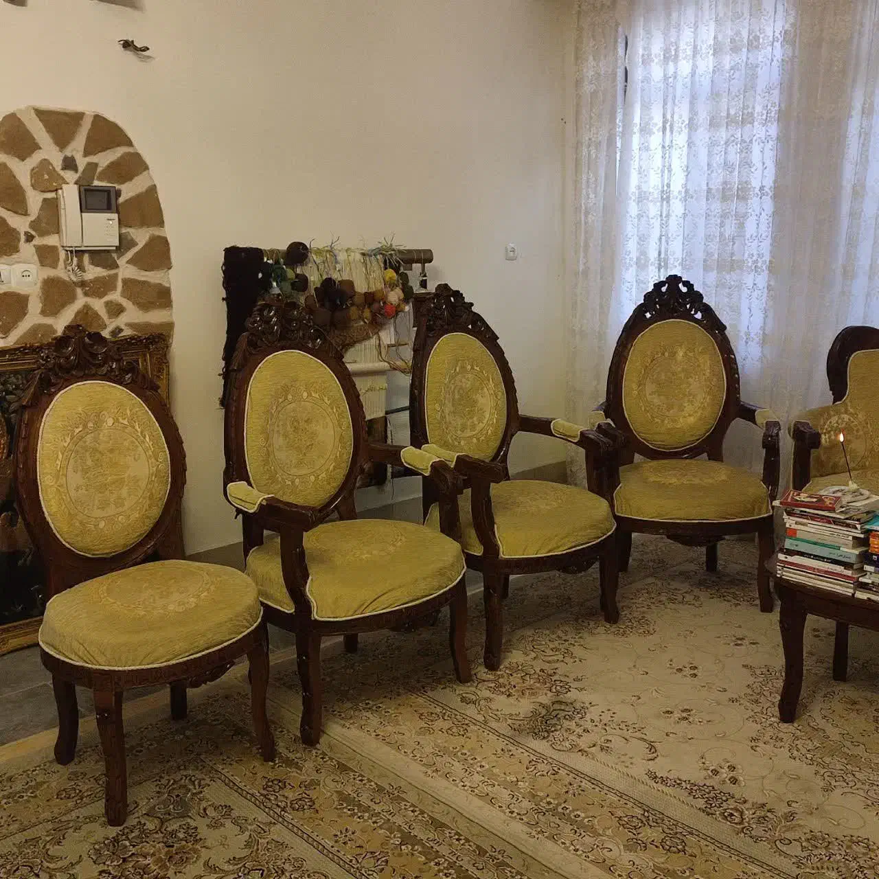 مبل ۱۱نفره میزناهارخوری ۴ نفره|میز و صندلی غذاخوری|قم, بنیاد|دیوار