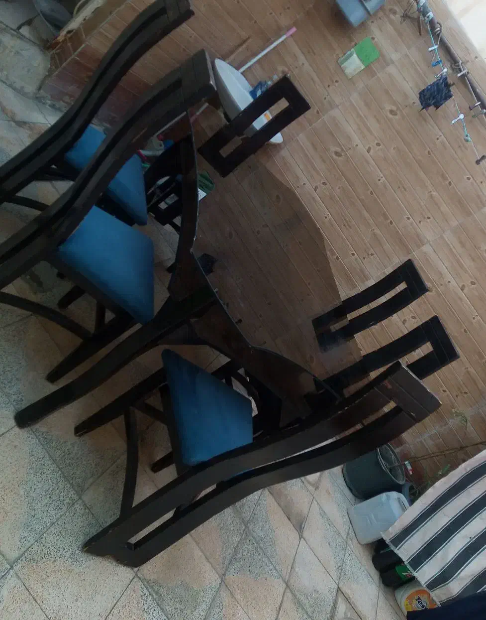 میز ناهار خوری 6 نفره|میز و صندلی غذاخوری|شیراز, شهدای شهرک سعدی|دیوار