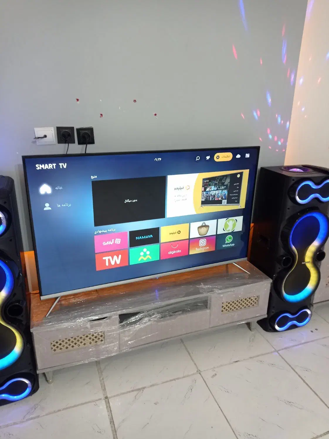 ال ای دی 50اینچ هوشمند فورکی|تلویزیون و پروژکتور|رباط‌کریم, رباط‌کریم|دیوار