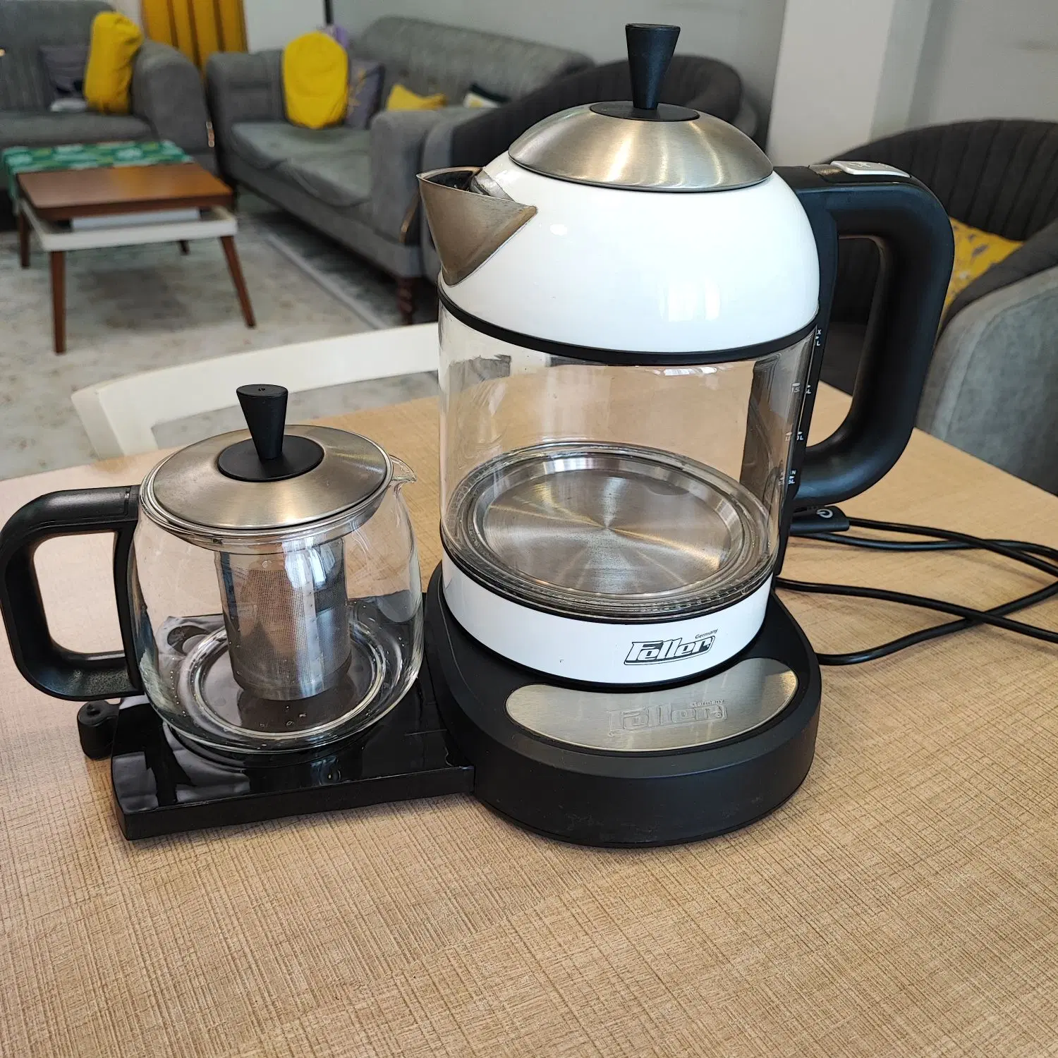 چای ساز فلر feller مدل ts280|سماور، چایساز، قهوهساز|تهران, دولاب|دیوار