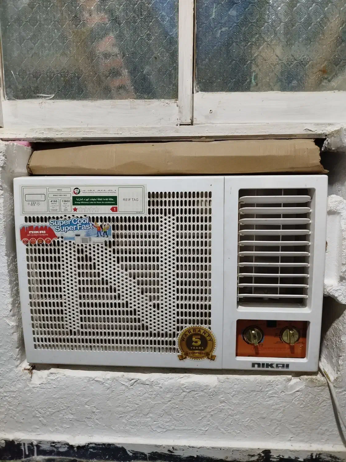 کولر نیکایی 1800 هزار خشک استفاده نشده|کولر گازی و فنکوئل|چابهار, |دیوار
