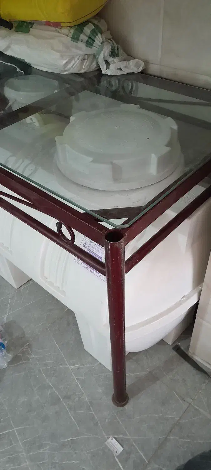 میز غذا خوری آهنی|میز و صندلی غذاخوری|سنقر, |دیوار