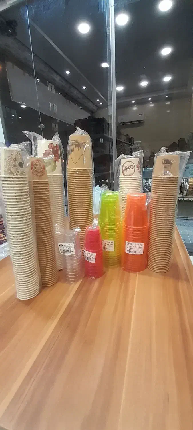 پخش ظروف یکبار مصرف|ظروف نگهدارنده، پلاستیکی، یک‌بارمصرف|پردیس, فاز ۸|دیوار