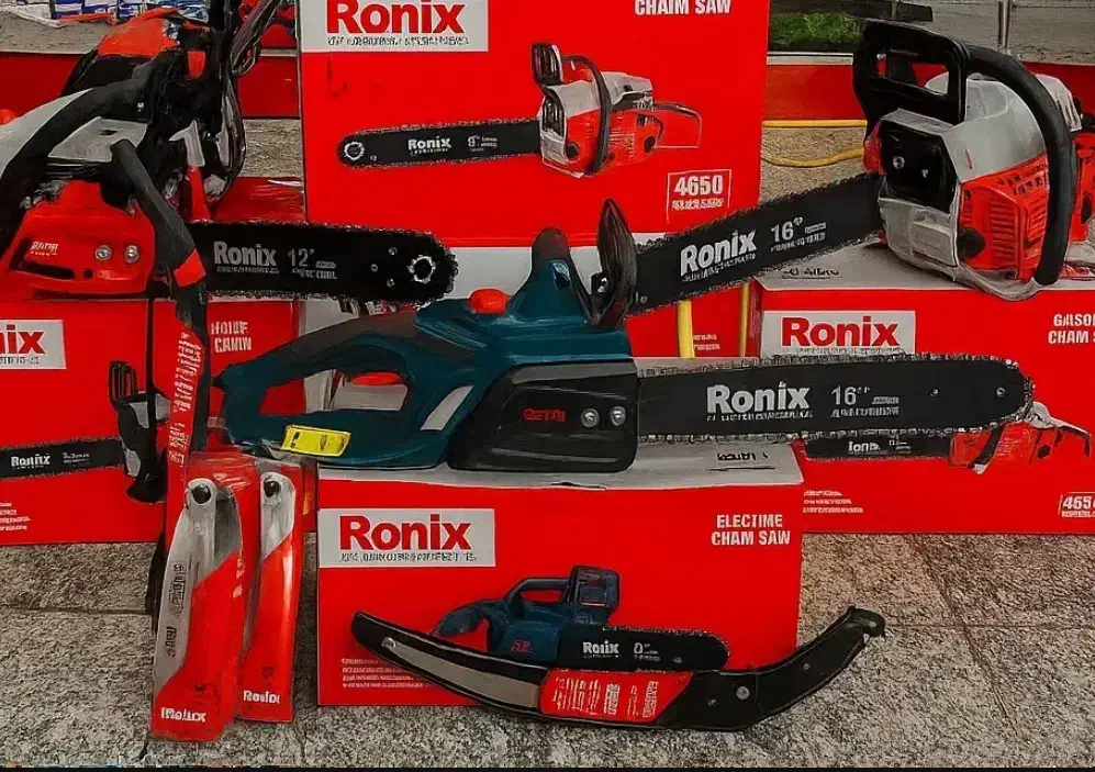 اره برقی درخت بر اره زنجیری ۴۰ سانت رونیکس /ضمانت|ابزارآلات|اصفهان, هفتون|دیوار