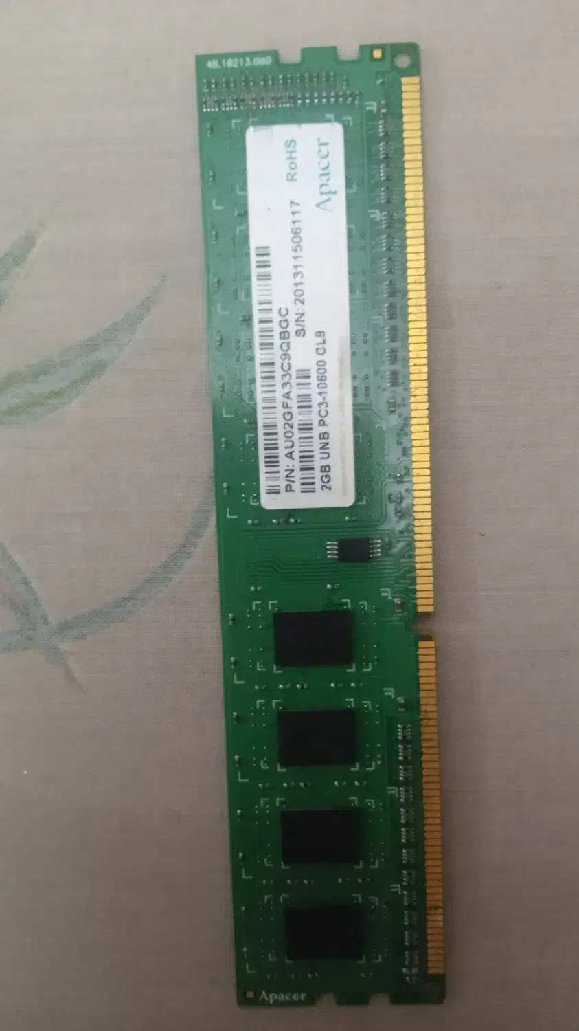 رم 2GB 1333HZ DDR3|قطعات و لوازم جانبی رایانه|تهران, علم و صنعت|دیوار