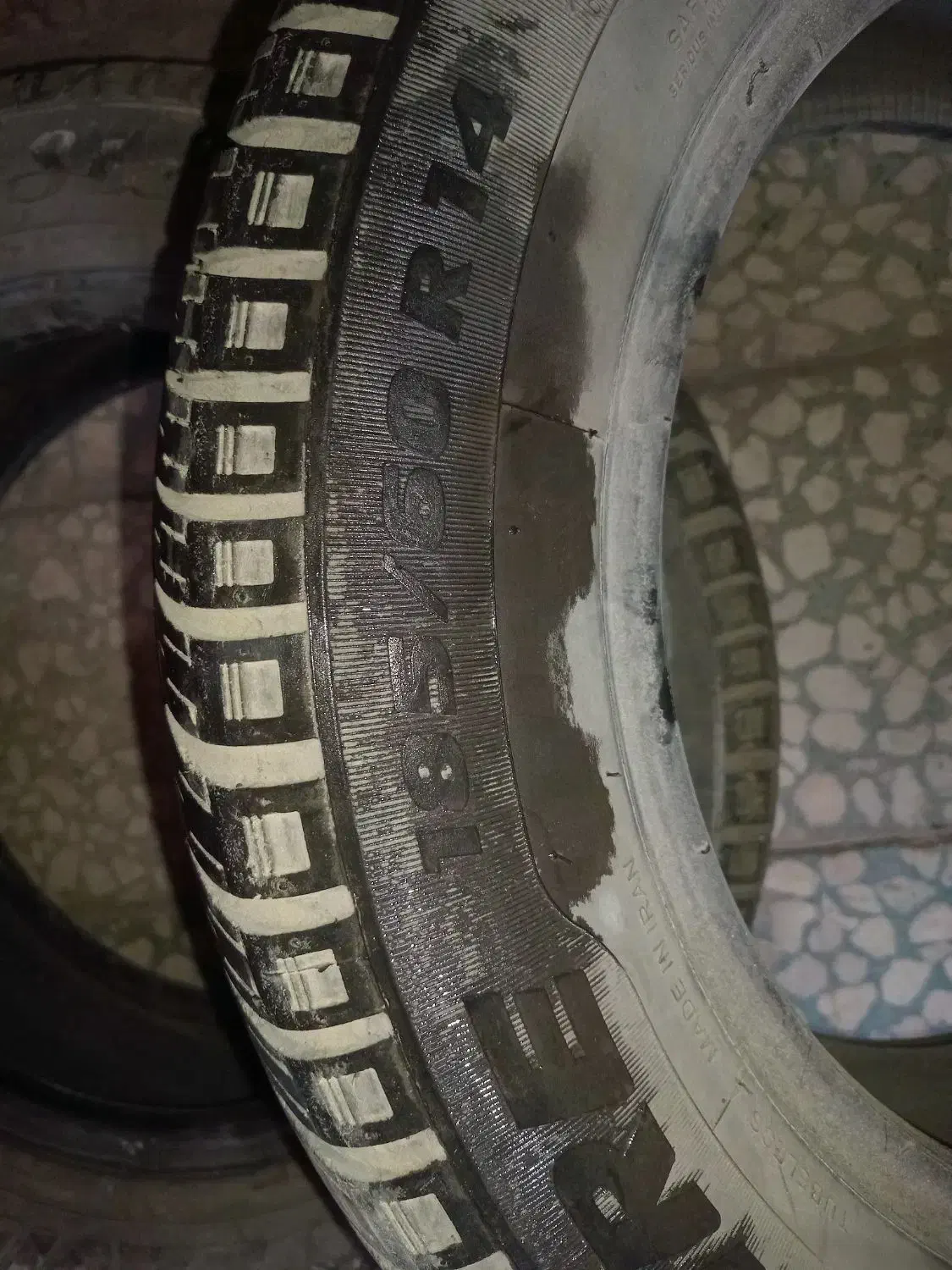 لاستیک تیبا رینگ اسپرت|قطعات یدکی و لوازم جانبی|کاشان, قطب راوندی|دیوار