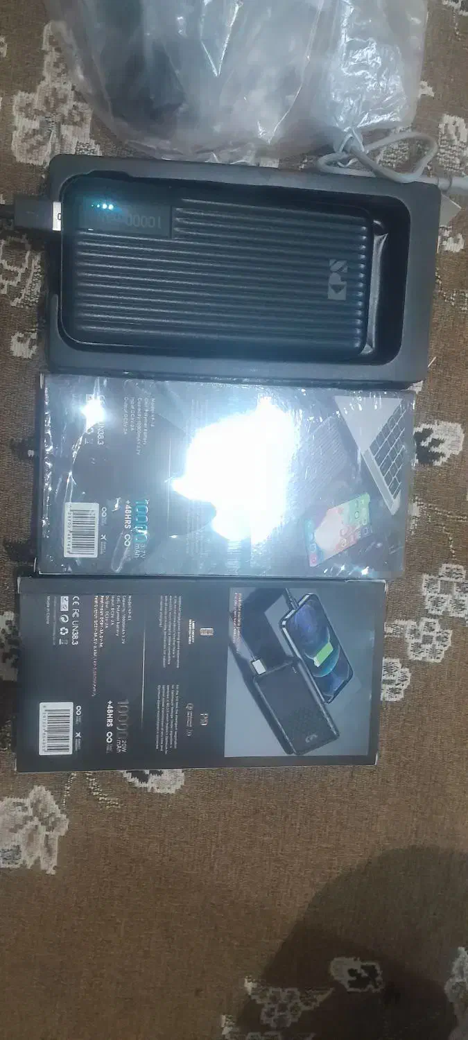 3 عدد پاور 10هزار اصل آکبند|لوازم جانبی موبایل و تبلت|تهران, خرمشهر|دیوار