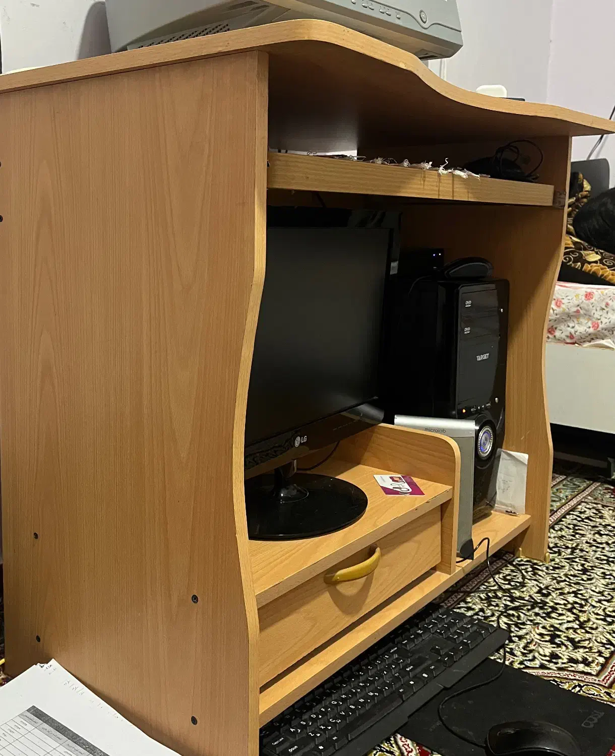 میز کامپیوتر کارکرده|میز تحریر و کامپیوتر|رفسنجان, |دیوار