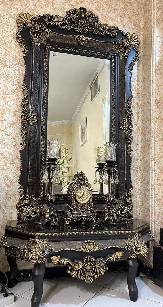 آینه وشمعدان و ساعت و آینه در حد نو|مبلمان خانگی و میز عسلی|تهران, کرمان|دیوار