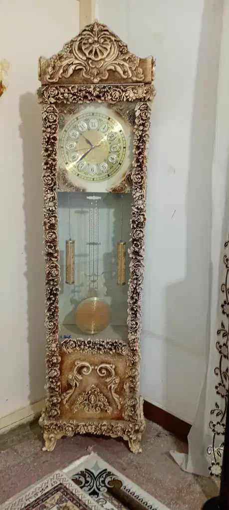 بوفه و ساعت|بوفه، ویترین، کنسول|گیلان غرب, |دیوار