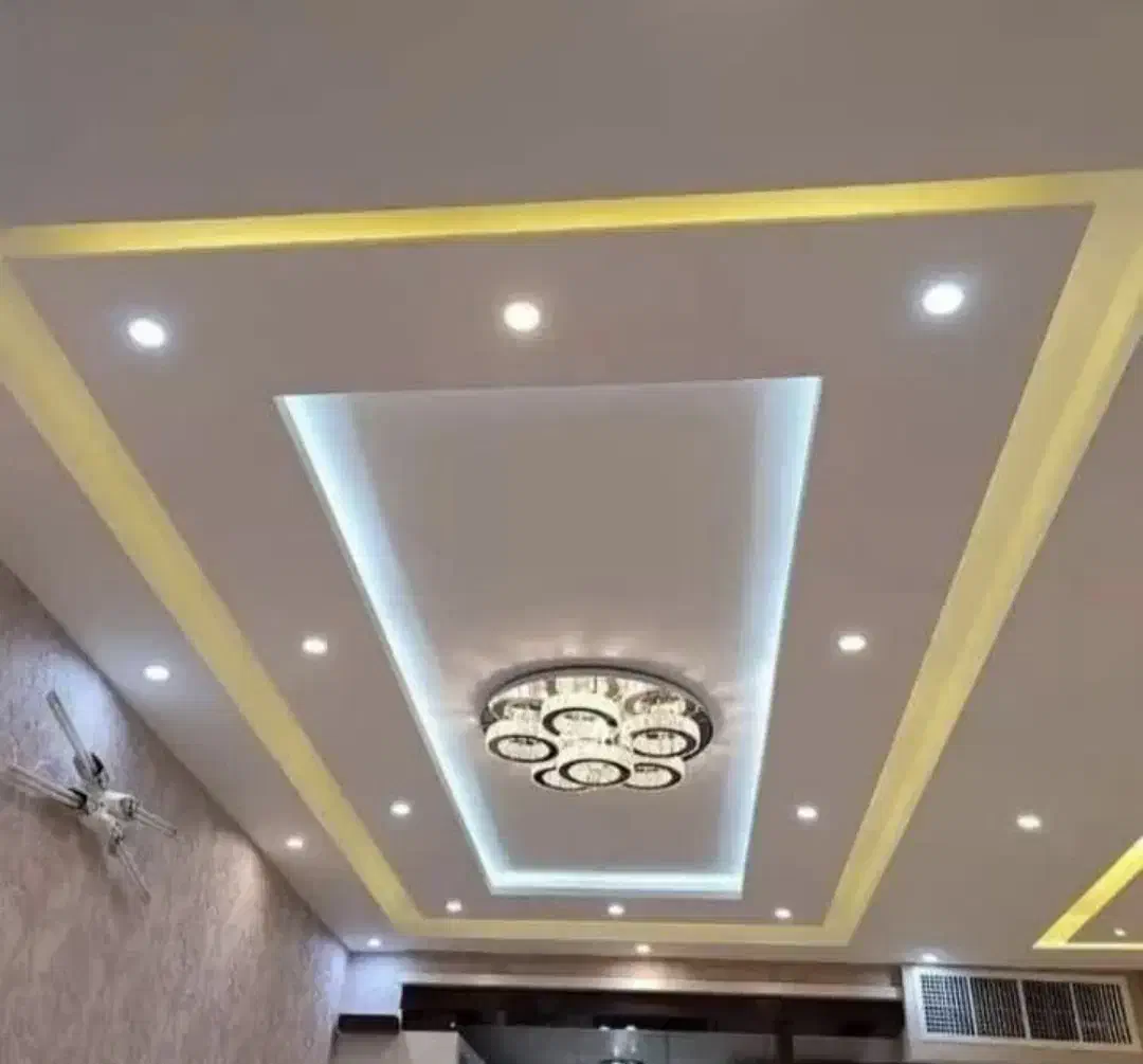 گچکاری گچبری کناف کاری ب صورت نقدوچک|خدمات پیشه و مهارت|تاکستان, |دیوار