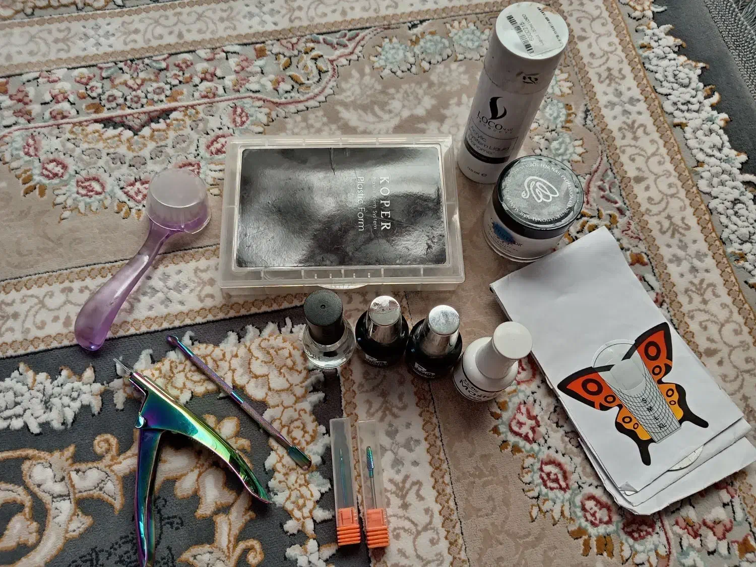 وسایل کاشت ناخن|آرایشی، بهداشتی، درمانی|دورود, |دیوار