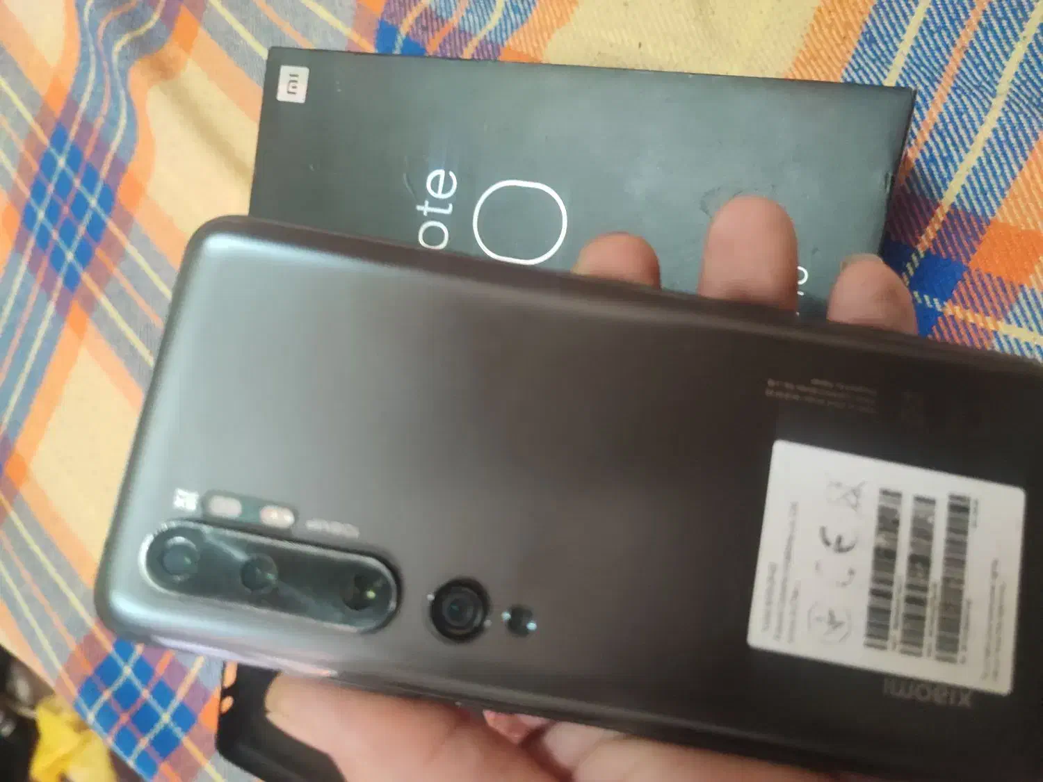 گوشی پرچم دار mi note10 pro|موبایل|قم, چهار مردان|دیوار