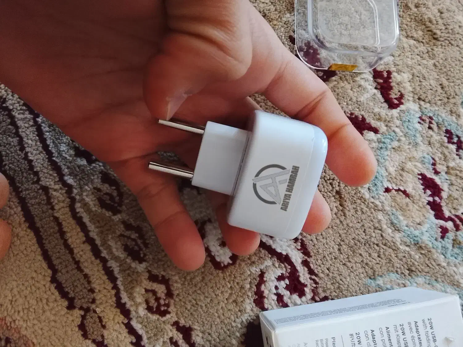 شارژ v۲۰ایفون با رابط|لوازم جانبی موبایل و تبلت|خرم‌آباد, |دیوار