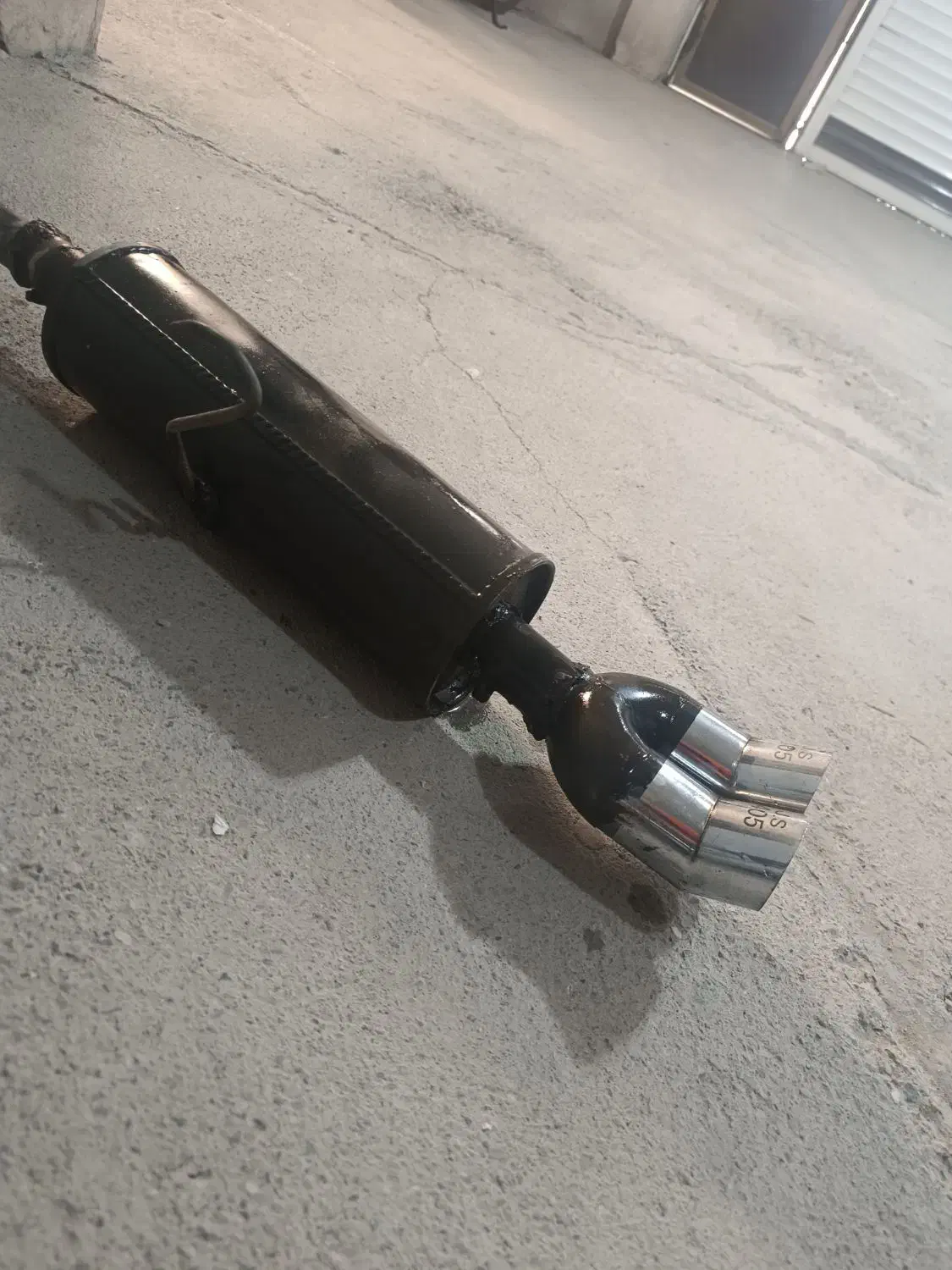 منبع اگزوز اصلی ۱۰۶ با کله اگزوز شکاری|قطعات یدکی و لوازم جانبی|سقز, |دیوار