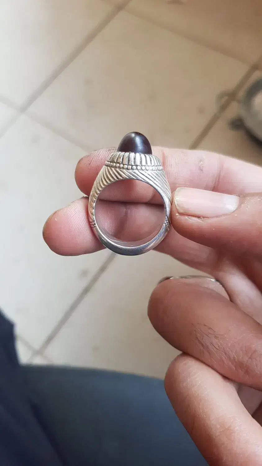 انگشتر عقیق یمنی کهنه|جواهرات|ری, هاشم‌آباد|دیوار