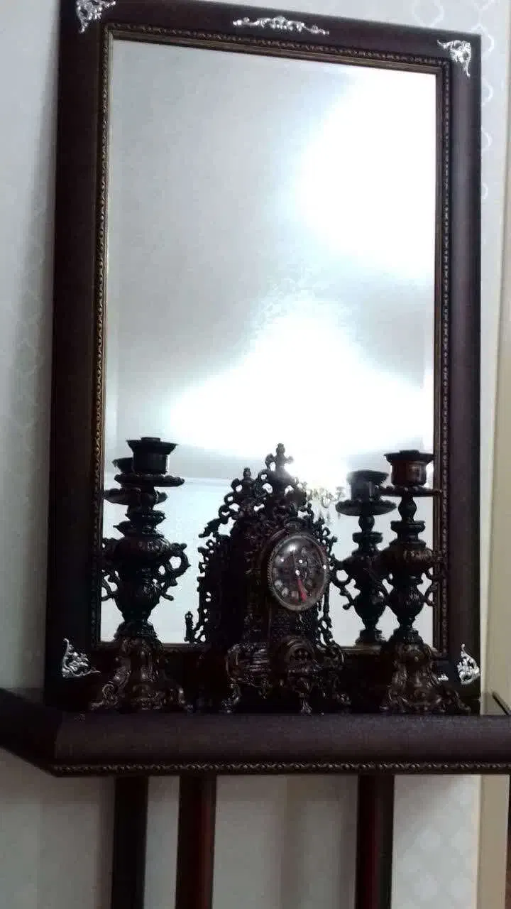 آینه و شمعدان|بوفه، ویترین، کنسول|شاهین دژ, |دیوار