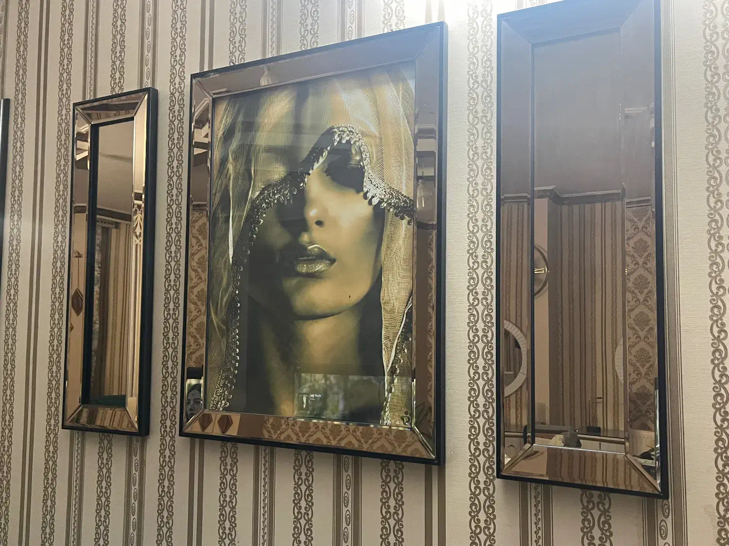 تابلو و آویز آینه ای|صنایع دستی و سایر لوازم تزئینی|شاهین‌شهر, نبوت|دیوار